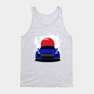 GTR R35 - Japan flag - JDM car Tank Top